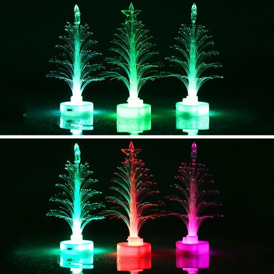 Xmas Night Light Delicate Creative Star Christmas Tree Light for Home