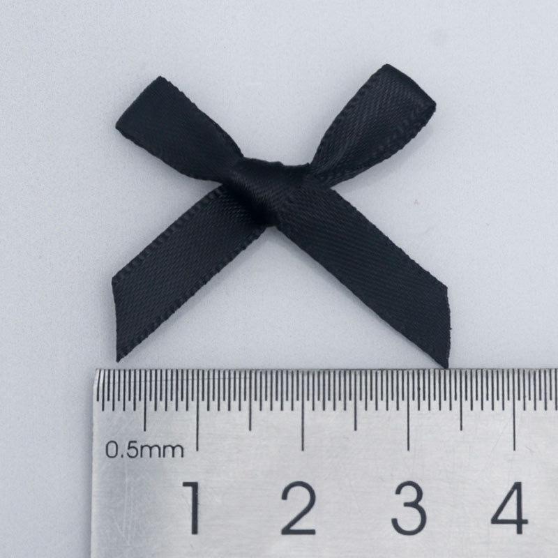 Zweiseitiges Polyesterband Handgebundenes Mini-Schleifchen für Bekleidungszubehör