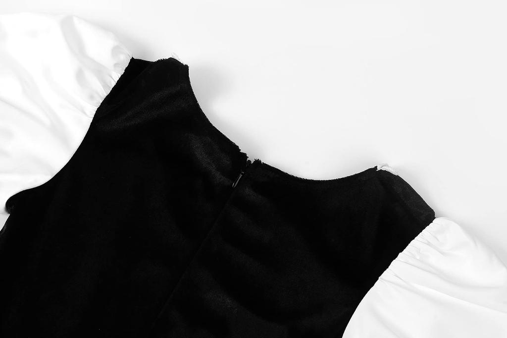 ReliBeauty Kostium na Halloween dla i Rozmiar Sukienki 150 Dziewczynki, Kostium Dziecięcy, Peleryna, Fartuch, Zestaw,