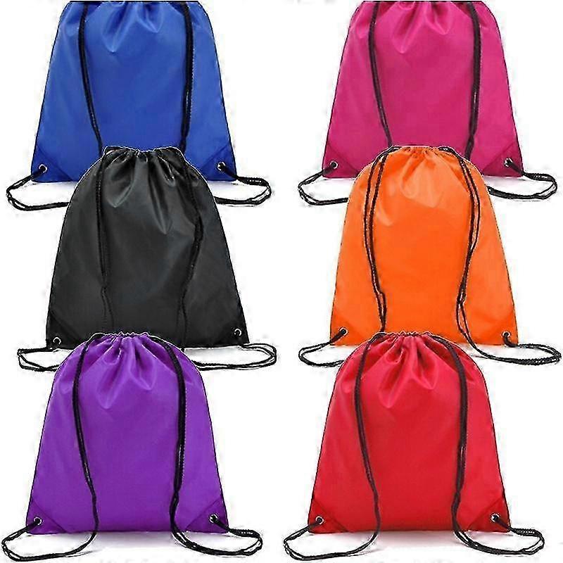 Fashion Portable Travel Bundle Pocket Waterproof Premium Drawstring Gym Bag Rucksack 25-26