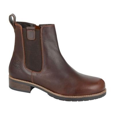 Womens/Ladies Leather Chelsea Boots