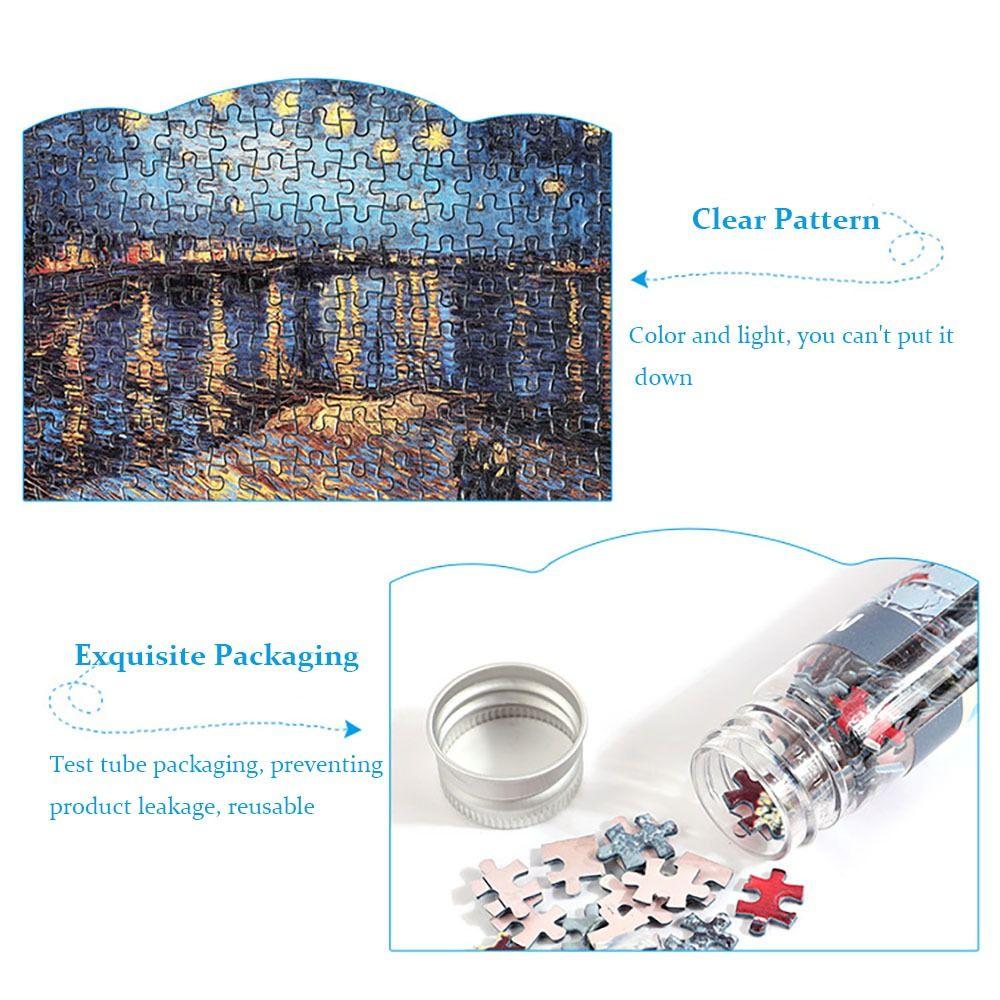 150PCS/Set Oil Painting Landscapes Jigsaw Decompression Educational Toy  for Adult Children