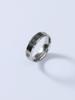 Korean Style Stainless Steel Roman Numeral Fashion Ring