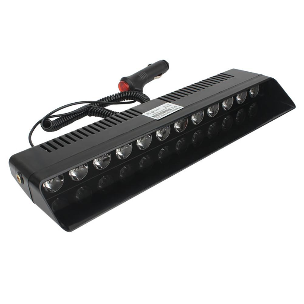 12V Emergency LED Strobe Light Police for Car Truck Red Blue Amber White LED Flasher Beacon Warning Lamp Car Light Assembly