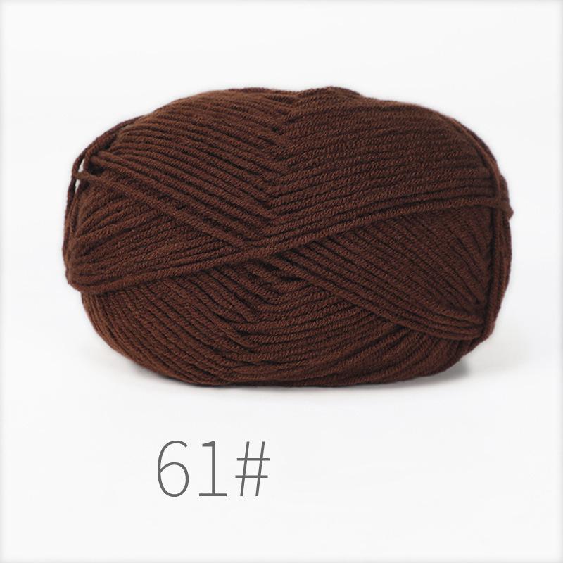 10Balls 500g Soft Milk Cotton Yarn Crochet Threads for Knitting Wool DIY Crafts Sweater Baby Wool Hand Knitting Crochet Yarn