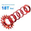 Single Speed Flywheel Conversion Kit,18T,Cassette Cog, Road Bike Sprocket For Freewheel Chain,7075 Aluminum Alloy Cnc