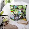 Invaders Zims Movie Pillow Cover Morden Pillow Case Polyester Graphic Cushion Cover Pillowcases For Wedding Party Home Decor