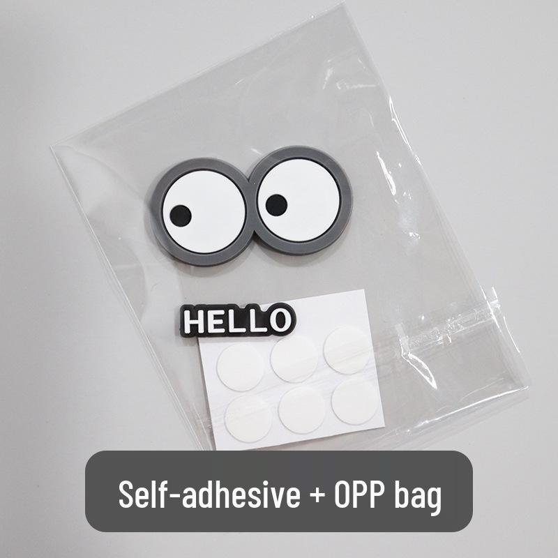 3D Cartoon Water Cup Sticker: Soft Glue Decoration, Mixed Style DIY, No-Trace Adhesive, Cute Phone Case, Refrigerator Magnet