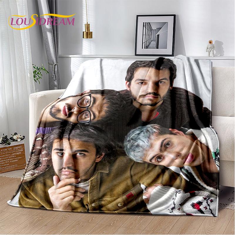 29 Style Morat Music Band Isaza Villamil Singer Blanket,Soft Throw Blanket for Home Bedroom Bed Sofa Picnic Travel Office Cover