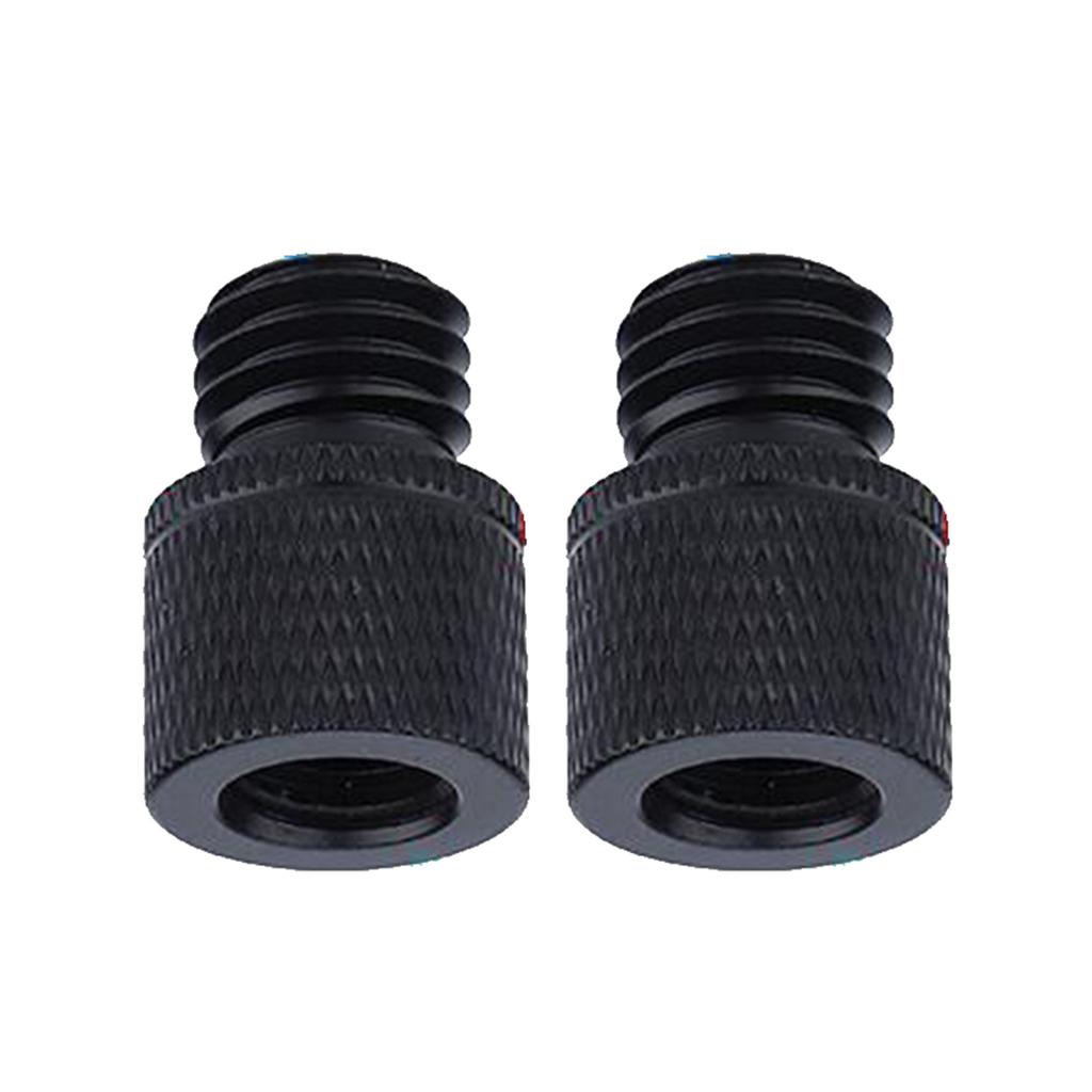 2x 3/8 To M6 M8 M10 M12 Camera Screw Tripod Base Connection Fixed Mount Conversion Screw Tripod Photography Accessories