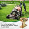 Adaptor lamă mașină de tuns iarba, scripete de antrenare 687-02528 710-1044 cu scripete, șaibă lamă, pentru