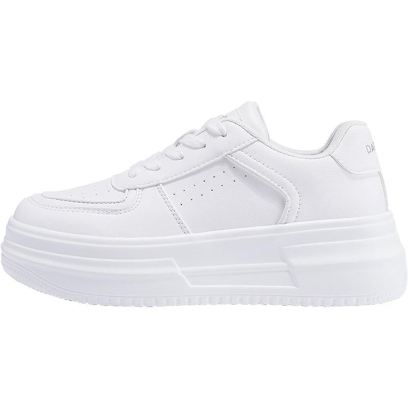 Daphne Women s 2026 Platform White Sneakers 39