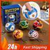 Voetbal Fidget Knop Sleutelhanger – Klikkende Stressverlichtende Speeltje Sleutelhanger, Draagbaar Voetbal Fidget Speeltje Verzamelspeeltje Sportfan Cadeau