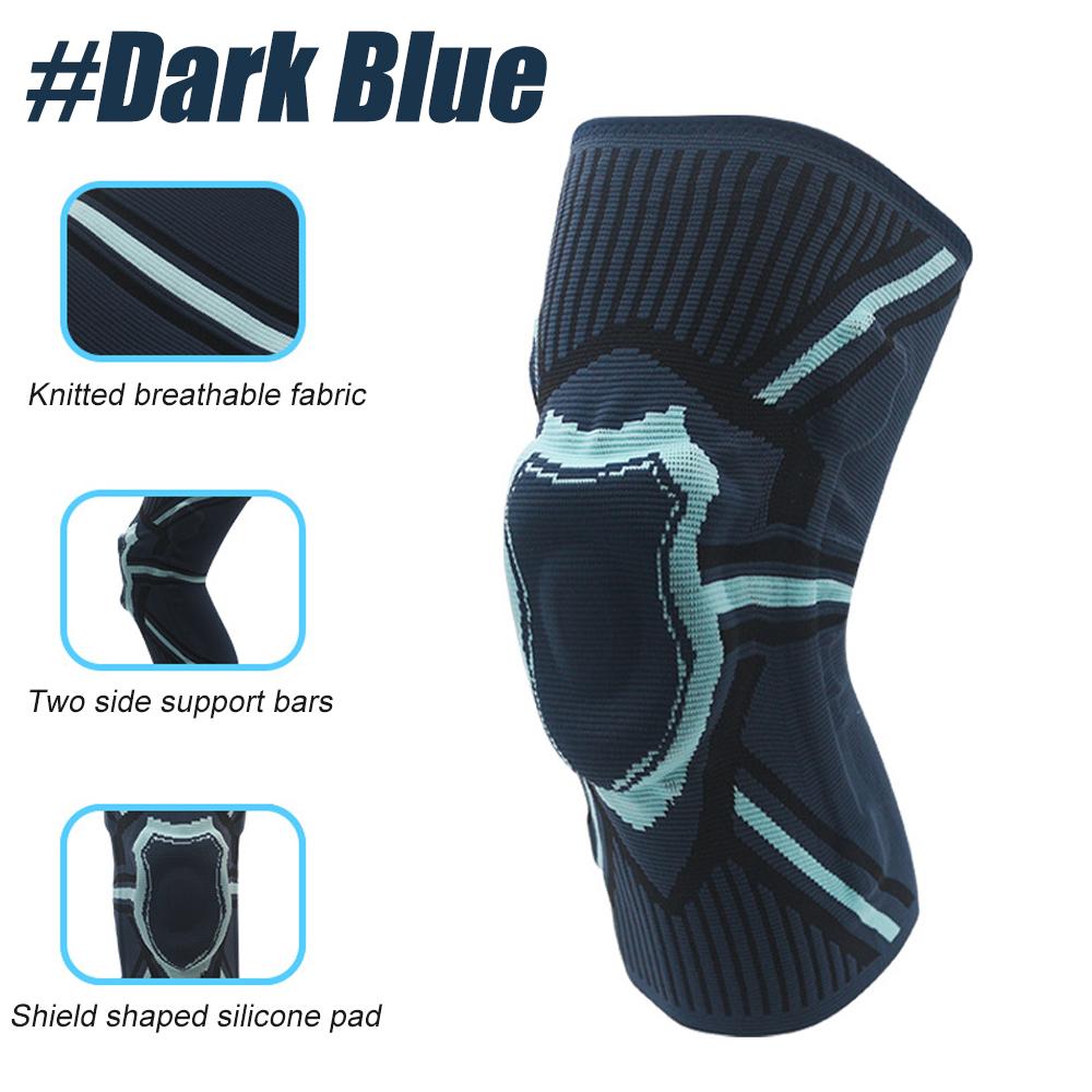 1Pcs Knee Brace For Pain Relief Joint Support Compression Sleeve With Patella Gel Pad Side Stabilizers Arthritis