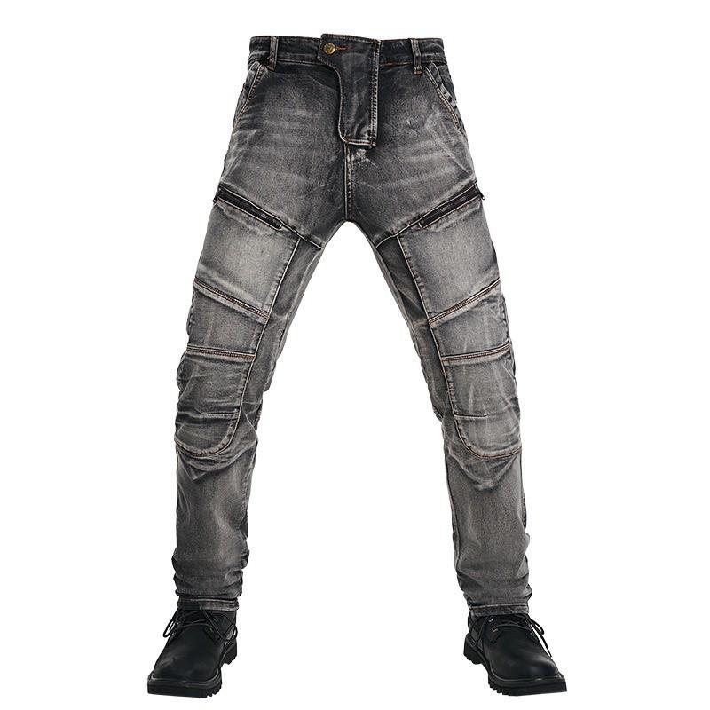 Motorcycle Protective Pants Men Women Kevlar Reinforced Riding Trousers High Stretch Safety Gear Street Racing Small