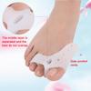 1 Paar Zehenspreizer Daumenballenschutz Silikon-Gel Fußzehenspreizer