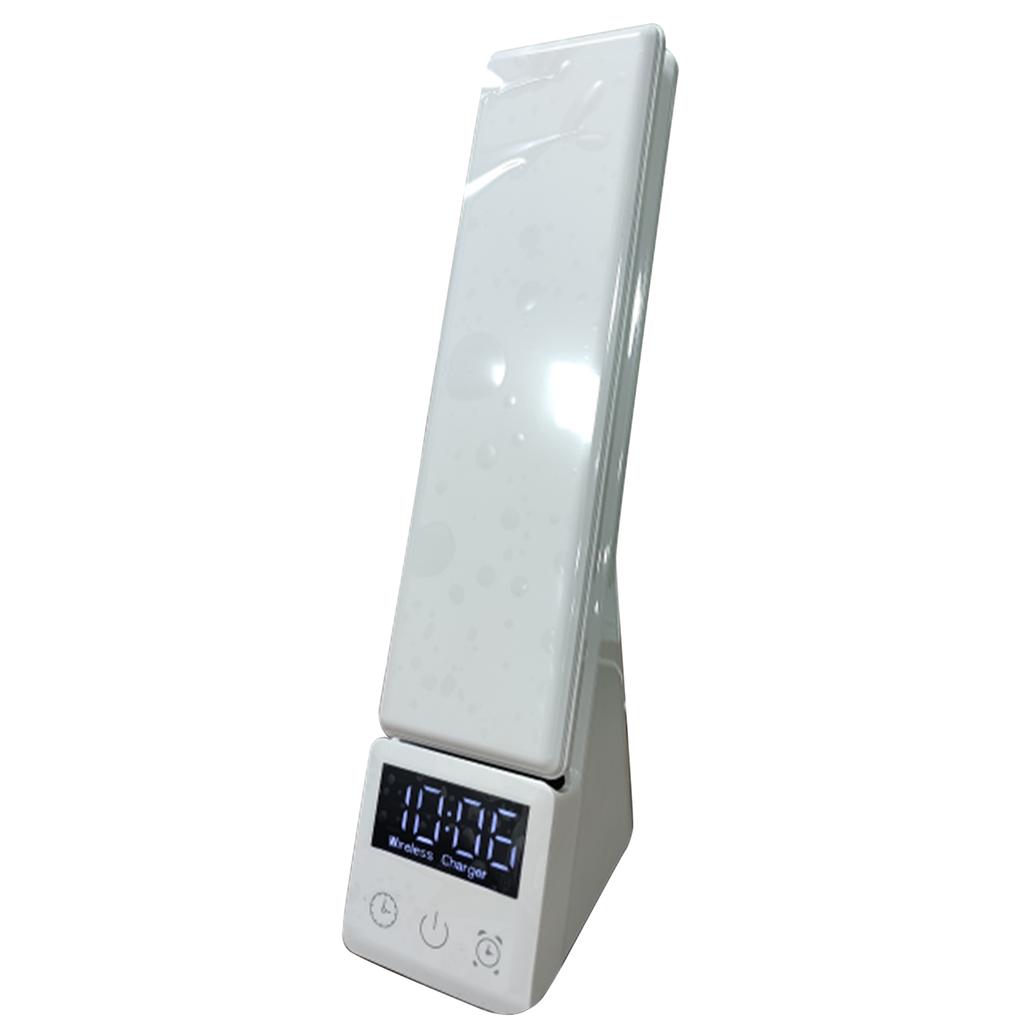 LED Desk Lamp Eye Protection Foldable Multifunctional Table Lamp with Wireless Charger for Office