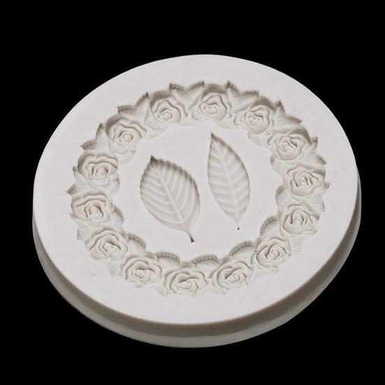 Cookie Mold Multi-purpose Food Grade Safe Delicate Silicone Cake Cookie Baking Mold Baking Tool