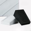 Leather Rings Display Tray Jewelry Organizer Storage Box 7 Slots for Exhibitions