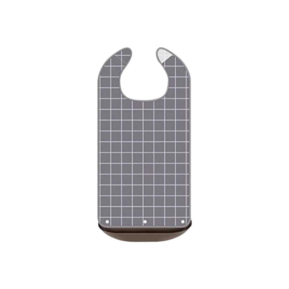 Large Size Elderly Bib Waterproof Mealtime Bib Comfortable Adult Feeding Bib Elderly Care