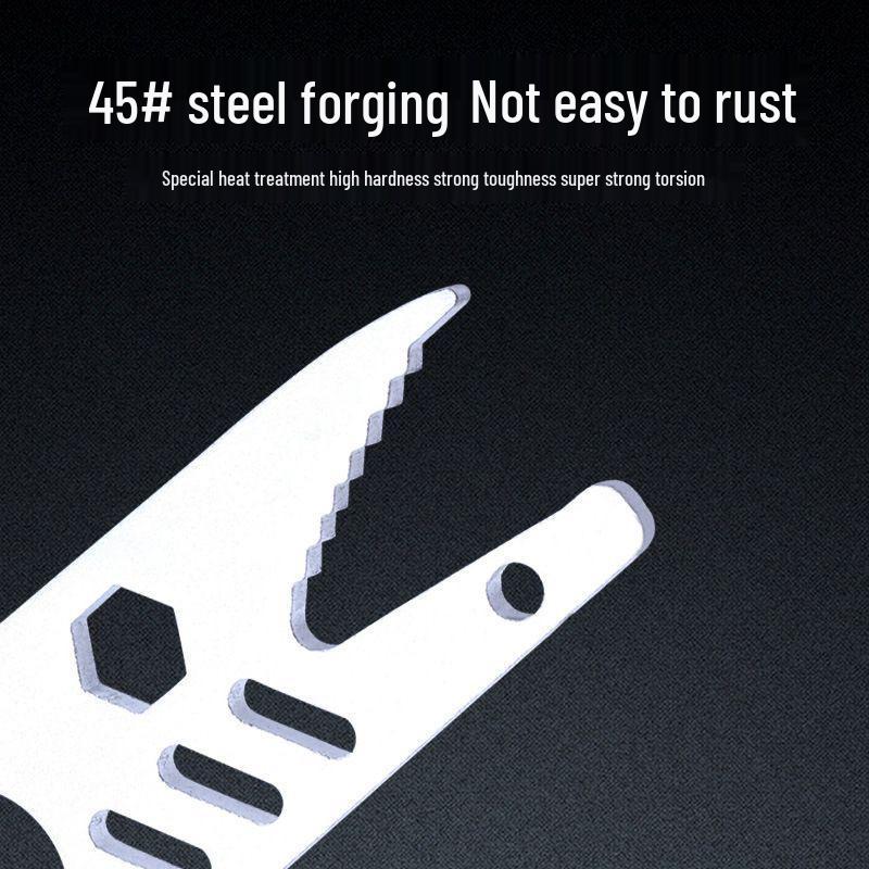 Dual-Head Open-End Universal Self-Tightening Wrench - Multi-Function Household Tool