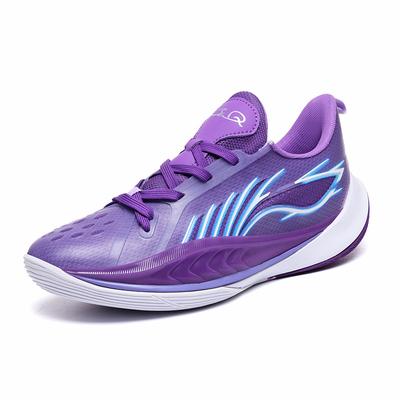 8316 Lampe de Nuit Chaussures de Basketball Basse Coupe Face en Mesh Enfants Adolescents Filles Entraînement Sports Élèves du Primaire et du Secondaire