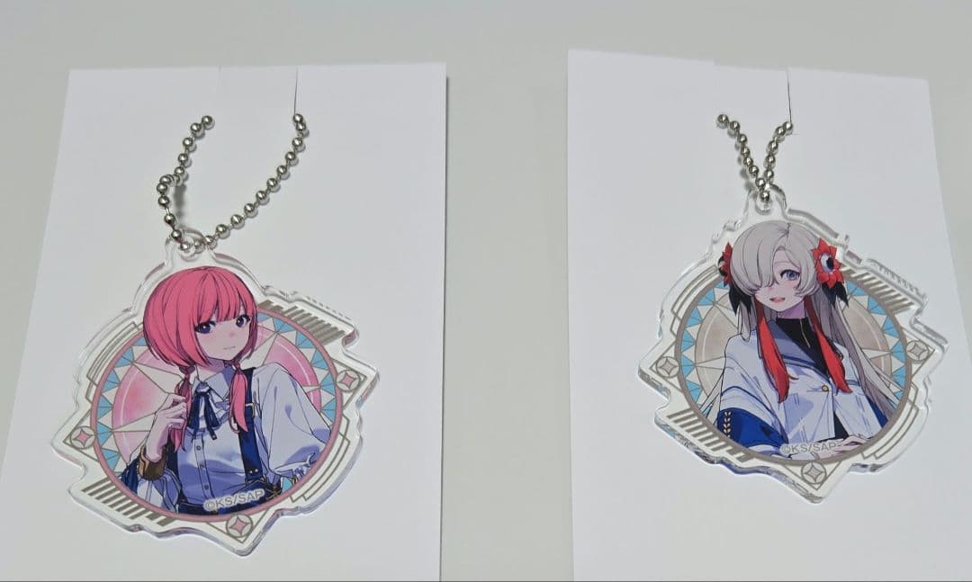 

[USED] Kamitsubaki City under construction. Acrylic keychain