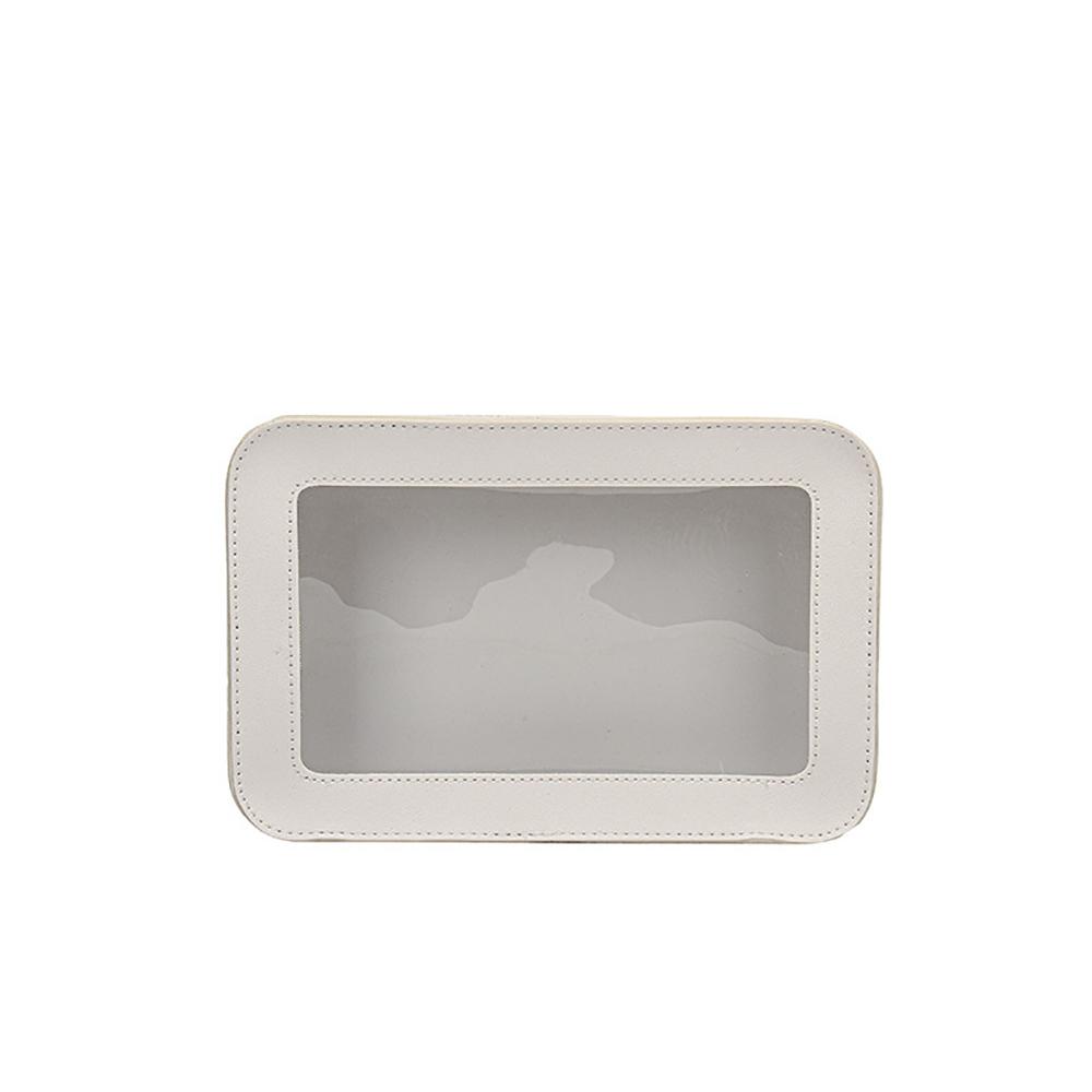 Women's Makeup Bag Traveling Cosmetic Bag Clear Toiletry Bag Skincare Products Organizer Portable Size Toiletries Storage