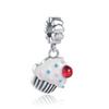 New European I Love My Family Ice Cream Love Dog Paw Diy Beads Fit Original Charms Silver 925 Bracelet Diy Women Jewelry