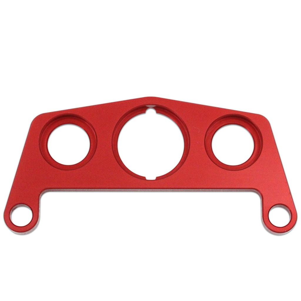 Motorcycle Key Switch Indicator Light Installation Bracket Durable Aluminum Alloy for Honda TRX 450R Pro Taper