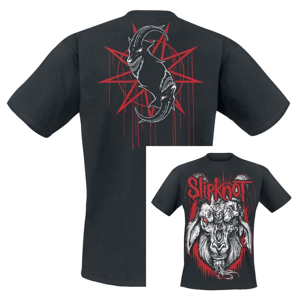 Retro Summer Slipknot Graphic Cotton Band Tshirt Unisex Summer Short Sleeve Fashion Brand Tee Luxury Casual Vintage Tees