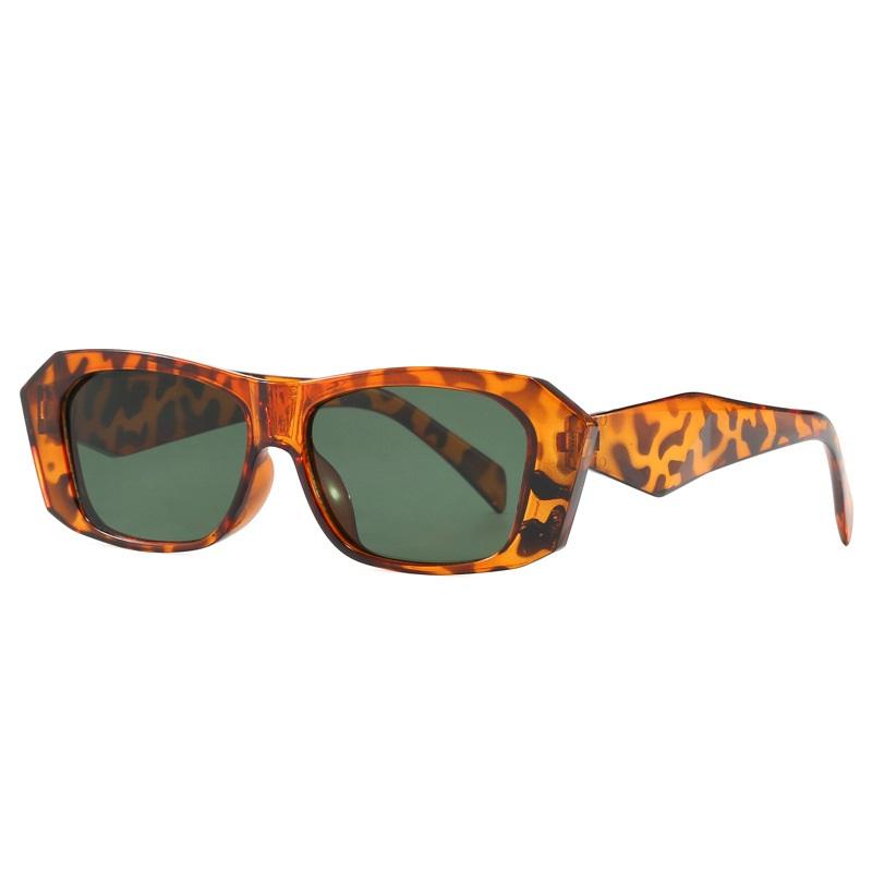 Square Sunglasses Fashion Unique Designer Men Women Cool Shade Outdoor Black White Frame Luxury Eyewear Uv400