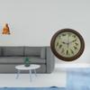 Sacred Heart Jesus Statue Collectible Figurine with Elegant Birdsong Wall Clock for Hallway Bedroom