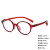 Children's Silicone TR90 Myopia Glasses Frame Anti-blue Light Eye Protection Flat Glasses Male and Female Students Amblyopia Hyperopia Frames