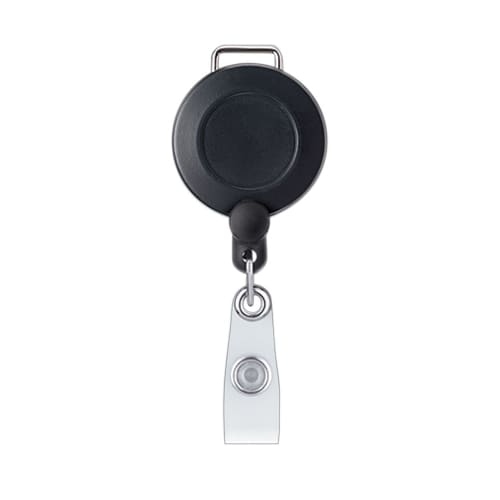 KOKUYO Hanging Name Tag Reel Ido Plus Nuff-R1 Black