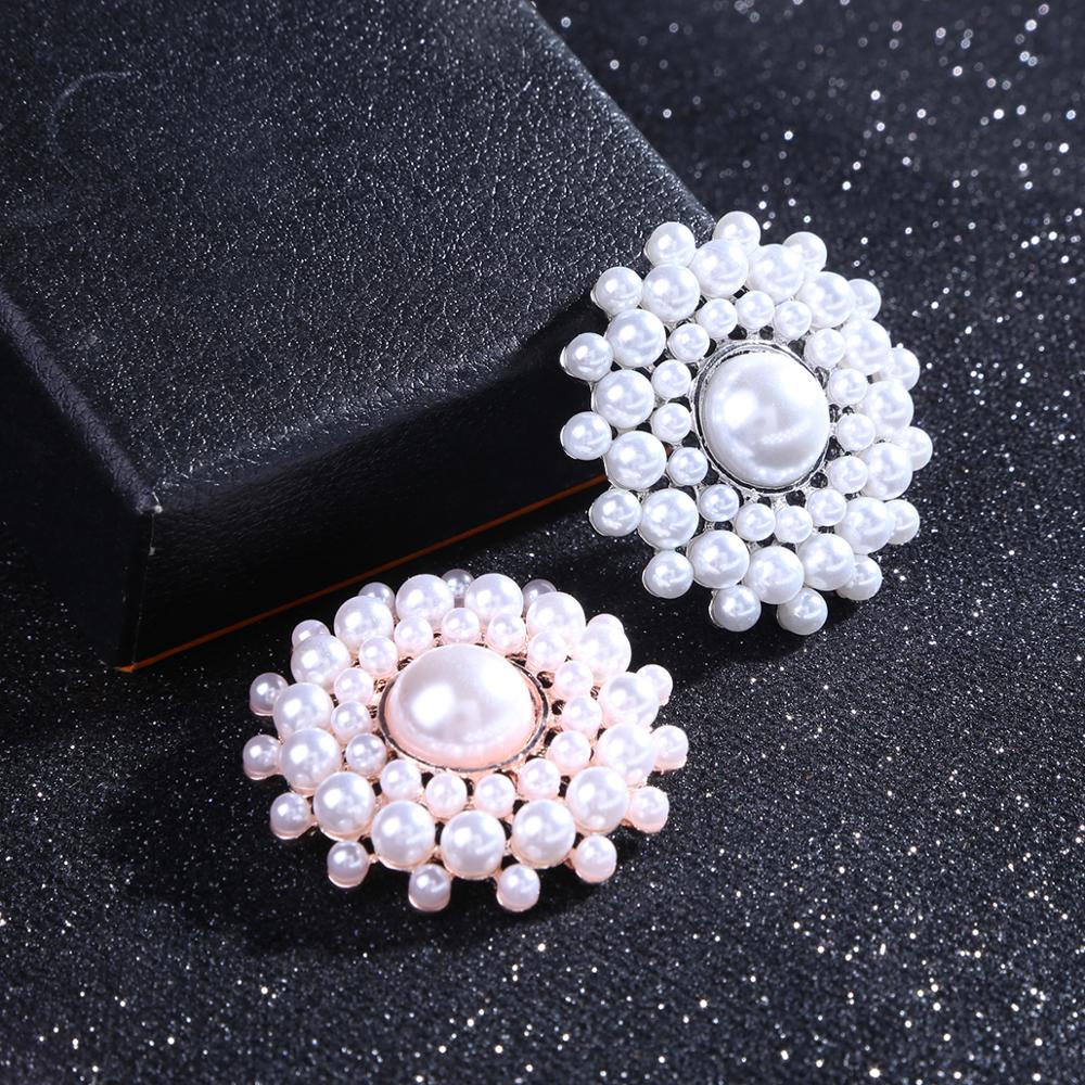 Elegante runde Blumenbroschen, Imitationsperlenbroschen, Hochzeiten, Broschennadeln, Schmuck, Kleidung, Hochzeitsaccessoire, Muttergeschenke