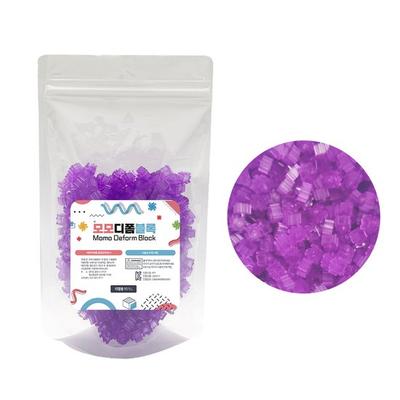 Momodi Foam Block Additional Product 41 Transparent 500pcs Violet