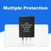 12V EP-29 LED Flasher Relay For Hyper Flash Turn Signal Decoder Load Equalizers