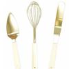 Set d'ustensiles à pâtisserie dorés
