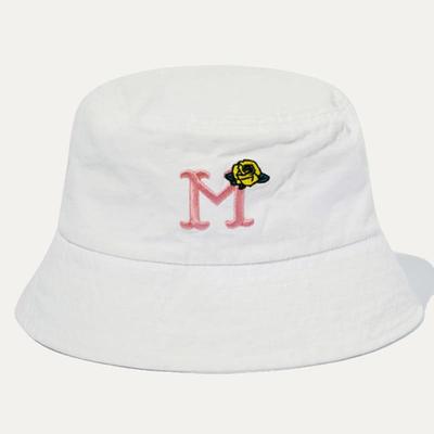 MAYOL Big Logo Bucket Hat_White