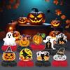 9Pcs/Set Gothic Style Halloween Honeycomb Decorations 3D Honeycomb Centerpieces  Indoor Decorations