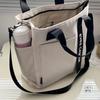 Casual Tote Large Capacity Shoulder Bag Nylon Waterproof Canvas Handbag Simple Fashion Messenger Bags For Schoolgirl