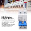 Miniature Circuit Breaker Upgraded 2P 500V   for Solar PV System Panels Grid