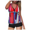 Women's  High Waist High Neck   Two Piece Swimsuit