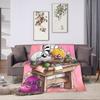 Cartoon Studying Diddl Blanket Quality Super Soft  Throw Blanket Winter Boy Girl Living Room Pattern Bedspread