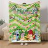 1Pc Penguin Christmas Celebration Blanket Soft And Comfortable Casual Warm Camping Travel Christmas Halloween Gift M92176