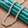 925 Sterling Silver 50cm Necklace Fashion Wedding Jewelry