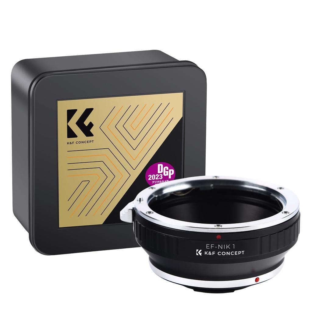 Concept Mount Adapter EOS Lens Compatible with Nikon 1 Camera Canon EF Mount Lens Conversion for Nikon 1 Camera Nikon 1 Camera Lens Adapter