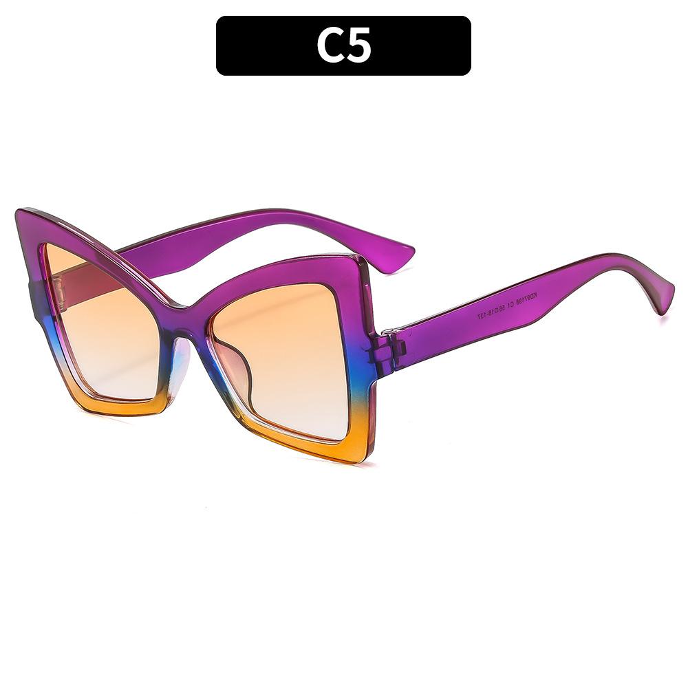 

Женские солнцезащитные очки «Бабочка» 6 цветов, солнцезащитные очки для улицы, защитные очки, модные декоративные солнцезащитные очки