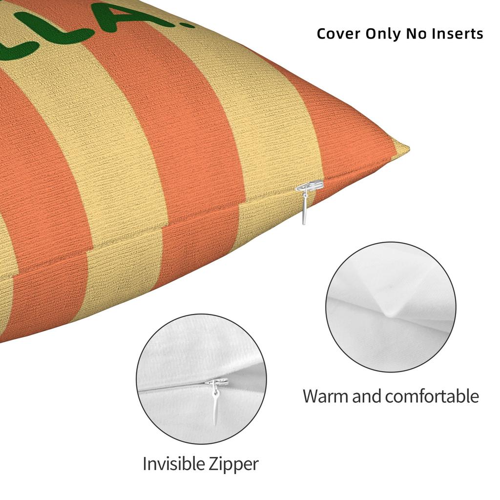 Pillow Case Ciao Bella Italian Style Graphic Pillow Cover For Couch Sofa Bedroom Morden Pillowcases